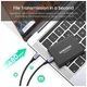 Дата кабель USB 2.0Type-C to Type-C 1.5m 100W US316 Space Gray Ugreen (70428) - изображение 5