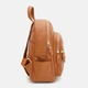 Рюкзак женский из натуральной кожи 4.5 л Laras K10172br Коричневый (ROZ6400175012) - изображение 5