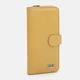 Кошелек женский кожаный для карточек Laras K101090ye Желтый (ROZ6400175017) - изображение 4