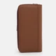 Кошелек женский кожаный для карточек Laras K101090capp Коричневый (ROZ6400175020) - изображение 3