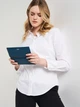 Кошелек кожаный Laras K10a0001n Синий (ROZ6400175021) - изображение 2