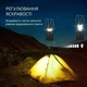 Складной кемпинговый фонарь SOLAR 5800 CAMPING LAMP с солнечной батареей и функцией Powerbank черный - изображение 3
