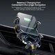 Автодержатель для телефона Essager Tourist Gravity Car Mount Phone Holder Black (EZJZL-TR01) - изображение 4