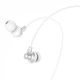 Наушники металлические Hoco M98 Delighted metal With Microphone белые - изображение 3
