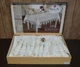 Льняная скатерть с ранером Selin Cagla Set 160×350+12 салфеток Кремовая - изображение 2