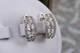 Серьги Xuping Jewelry светофор 1.5 см серебристые - изображение 1
