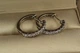 Серьги Xuping Jewelry колечки дорожки 1.7 см серебристые - изображение 2