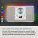 Цифрове радіо Auna Scala VCD CD BT MP3 DAB+ FM-радіо - зображення 2