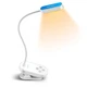 Настольная лампа аккумуляторная Glocusent Mini clip-on Book light 1600/3000/5000K 80h white - изображение 1