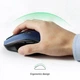 Мышка UGREEN MU006 2.4GHz беспроводная 4000dpi 5кн Silence Design Синяя - изображение 5