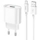 Сетевое зарядное устройство адаптер Hoco C109A USB QC3.0 18W + MicroUSB быстрая зарядка для телефона блочек - изображение 1