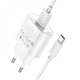 Сетевое зарядное устройство адаптер Hoco C109A USB QC3.0 18W + Type-C быстрая зарядка для телефона блочек - изображение 4