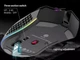 Беспроводная Игровая RGB Мышь K-Snake BM600 DPI 1200-3200 2.4G с подсветкой - изображение 5