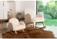 Кресло детское качалка Childhome Teddy White (RCKTOW) - изображение 9