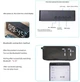 Портативная беспроводная Bluetooth колонка G-50 5W електронные настольные часы с аккумулятором будильник термометр зеркальная (684409397919) - изображение 7