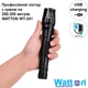 Аккумуляторный светодиодный фонарь Watton WT-241 ручной фонарик в алюминиевом корпусе - изображение 6