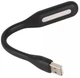 USB Светодиодный LED светильник гибкая лампа-фонарик Черный - изображение 2
