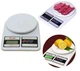 Весы кухонные до 10 кг ELECTRONIC Kitchen Scale SF-400, Белые - изображение 3