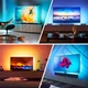 Светодиодная LED лента с пультом контроллер и блок питания USB, 5м SMD 5050 RGB IP65 Multicolor - изображение 9