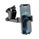 Держатель для телефона на присоске в машину HOCO vertical and horizontal telescopic holder (4.7-7"). Black - изображение 2