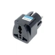 Перехідник US/UK/AU to EU Dynamode (EU Adapter black) - изображение 1