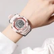 Электронные часы Synoke Waterproof с подсветкой pink - изображение 2
