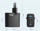 Швидкий зарядний пристрій Toocki GaN 65W QC4.0 PD3.0 TypeC+USB для смартфона планшета ноутбука (6975600785067) - зображення 7