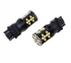 Светодиодная лампа с цоколем 3157 Т25 P27/7W 44SMD 3030 12V 21W 1400 Lm Белый Жёлтый с обманкой (74355) - изображение 7