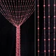 Штора декоративная пластик граненый шарик 80х175 см розовая яркая (48716.005) - изображение 1