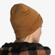Шапка Buff Merino Heavyweight Beaney Solid Mustard пісочна - изображение 2