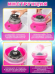 Аппарат для приготування солодкої сахарної вати Cotton Candy Maker №A2-39 Розовий - зображення 4