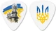 Медіатор Dunlop Tortex Wedge Custom Crimea 1.0 мм - зображення 2