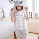 Летняя Пижама Кигуруми Детская My Kigu кот Тоторо S 145-155 см Хлопок (4007) - изображение 1