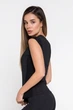 Спортивна жіноча футболка Designed for Fitness Black S чорний - зображення 2