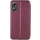 Кожаный чехол (книжка) Epik Classy для Oppo A17 / A17K Бордовый - изображение 2