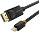 Кабель CABLETIME Mini DisplayPort - DisplayPort 2 м 4K (CD49L) - изображение 1
