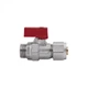 Кран шаровой обжимной для труб 1/2" на 16 мм SD Forte SF262W15 - изображение 1