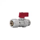 Кран шаровой обжимной для труб 1/2" на 16 мм SD Forte SF262W15 - изображение 2