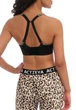 Спортивний бюстгальтер Freya Active 4892 безшовний формований спейсер 80D Pure Leopard Black (889501546053 ) - изображение 4