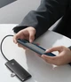 USB-Хаб Baseus Lite Series 4-in-1 (USB-A to 4xUSB 3.0) 0.25m Black (WKQX030001) - изображение 9
