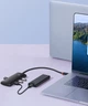 USB-Хаб Baseus Lite Series 4-in-1 (USB-A to 4xUSB 3.0) 0.25m Black (WKQX030001) - изображение 11