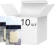 Упаковка спонжей db Cosmetic №994 прорезиненных Прямоугольник Белых 10 шт (8026816999941) - изображение 1
