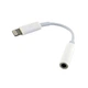 Кабель аудио переходник AUX Cable Walker WA-020 Lightning To 3.5 Jack, белый - изображение 2