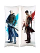 Подушка дакимакура Вергилий Данте Devil May Cry декоративная ростовая подушка для обнимания 40*100 - изображение 1