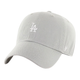 Кепка 47 Brand LOne Size ANGELES DODGERS BASE RUNNE Сірий One Size (B-BSRNR12GWS-GYA) - зображення 1