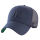 Кепка 47 Brand NEW YORK YANKEES BRANSON Синій One Size (B-BRANS17CTP-NYA) - зображення 1