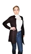 Кардиган Jessica Mode Тёмно-коричневый S/M (44-46) - изображение 3