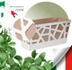 Вазон Idel Flowerbox 40 см Коричневый/белый (730027) - изображение 2