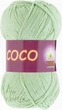 Пряжа Vita Cotton Coco 4314 салатовий - зображення 2