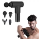 Перкуссионный ручной массажер для тела и мышц массажный пистолет Fascial Gun RH-320 Черный - изображение 3